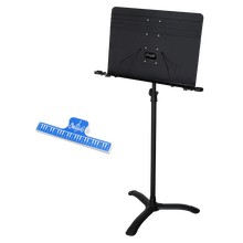 伯尔修斯 专业大谱架 吉他贝斯小提琴琵琶古筝架子鼓二胡长笛萨克斯乐器通用家用便携式可升降折叠谱架 [98折]【演奏级1.7米】PRS-08+夹