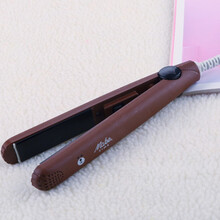 卷发棒迷小型功率直发卷发两用熨板刘海蓬松迷你拉直板女小型夹板乾越 咖啡色-布朗熊（送收纳盒）