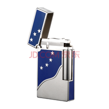 新款S.dubtnt法国都柏特纯铜充气打火机朗声侧滑打火机刻字定制