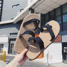 宁墅草鞋男云南大理麻草编鞋复古手工麻鞋夏季亚麻拖鞋男女透气防臭个 黑色 40