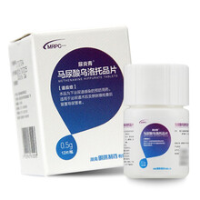 尿炎青 马尿酸乌洛托品片 0.5g*12片*1瓶/盒 1盒装