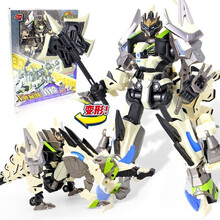 德馨 钢铁飞龙3龙魂觉醒儿童变形玩具金刚合体机器人恐龙机械兽手表召唤器面具暴炎剑益智拼装男孩玩具 龙魂觉醒（剑龙）