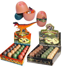 侏罗纪儿童恐龙蛋玩具立体大号拼装组装拼插动物恐龙玩具模型 盲盒拼装恐龙蛋10款不重复