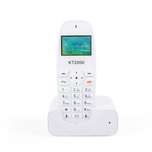 卡尔插卡电话机电信移动联通铁通手机小灵通家用无线座机坐的固定 电信专用卡版本 配快充底座(只支持电信4g卡)