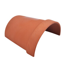 筱宠MX9乌龟天然陶瓷躲避洞穴瓦片黄缘龟缸造景加湿鱼缸躲避屋窝爬台晒台 乌龟天然陶土躲避洞大号