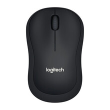 罗技（Logitech）B220 企业版 鼠标 无线鼠标 办公鼠标 对称鼠标 黑色 带无线2.4G接收器
