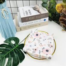 久洁（Jojell）清新花朵印花纸巾酒杯插花纸酒店喜宴摆台装饰创意纸巾20张 款P