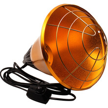 猪博士养殖取暖保温灯灯罩仔猪取暖设备 可调温度加热 灯罩 小号精品款【带无极调温开关】不含灯泡