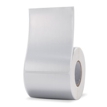 精臣  B50/B50W标签纸三防pet合成纸  50*70mm*200张单排（银色）单卷 平面不干胶贴纸