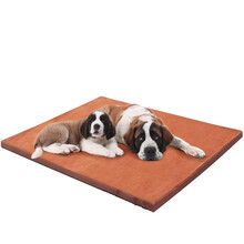 憨憨宠 狗狗垫子宠物狗垫子四季通用大型犬棉垫狗窝垫子耐脏耐咬可拆洗泰迪金毛狗床狗沙发用品 海绵睡垫XL码 建议阿拉斯加等超大型犬