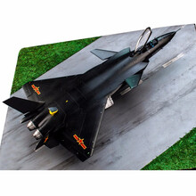 小号手拼装军事飞机模型 1/72仿真中国歼20战斗机 威龙歼击机01663 模型+胶水+工具套