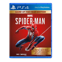 索尼(SONY)【PS4/ Pro/Slim/ PS5 游戏机使用】不支持电脑 漫威蜘蛛侠 年度版 中文