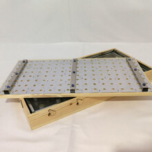 艾灸床盒家用实木全身带枕头理疗温灸床坐灸腰腹灸足灸多功能艾灸 60*30带枕头无姜网