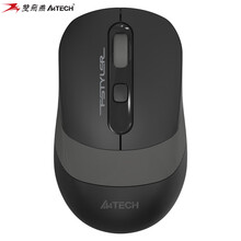 双飞燕 A4TECH FG10飞时代鼠标 无线鼠标 办公鼠标 便携鼠标 对称鼠标 防滑双色裙翼 时尚 商旅 遂空灰