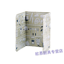 天然气煤气灶铝箔挡油板隔热板厨房炒菜隔油板家用灶台防溅油挡板 绿色厨具84*39cm