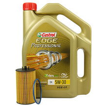 雪佛兰(CHEVROLET)原厂4S店直供保养套餐 16-17迈锐宝XL 1.8L 机滤+(嘉实多)全合成机油极护DX 5W-30 4L