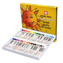 鑫香科创（xinxiangkechuang） 油画棒蜡笔美术儿童绘画36色套装小太阳款 XEP-36