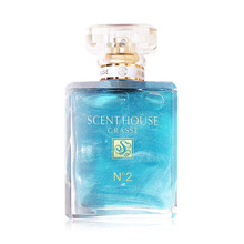 【品牌香水】汇香坊六色流沙金女士香水50ml持久淡香学生少女清新梦幻流沙金网红 法国正品 蓝色风铃草