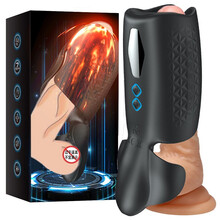 顽石 飞机杯男性玩具男用自慰器脉冲按摩便携式男性鍛練器训炼器持久器敏感度锤炼男士成人性用品 阿曼达久挺杯+精选搭配五件套