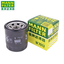 （MANNFILTER）曼牌机滤机油滤芯格滤清器过滤网发动机保养专用汽车配件 W7012 雪佛兰新赛欧 1.2 1.4