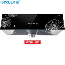 奇雪(QIXUE)家用油烟机中式油烟机 顶吸式 小型脱排老式吸抽油烟机大吸力出租房烟机 20碟开孔电机+2米烟管 自行安装