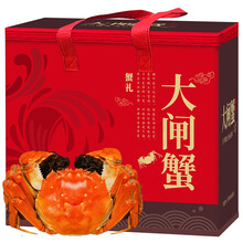 【活蟹】蟹友汇 六月黄大闸蟹鲜活螃蟹现货 1.3-1.6两 12只装