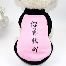 狗狗衣服秋冬装泰迪奶猫咪比熊法斗博美小型犬幼犬春秋宠物卫衣 你养我吖 XS