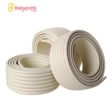 贝瑞加Babyprints防撞条婴儿安全护角多功能茶几桌角保护条桌边防撞贴宝宝防护条 象牙白 6米装(2米*3)