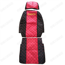 适用于挖掘机座椅套卡特小松日立大宇三一神钢沃尔现代四季通用款座垫套 大宇(四季通用款)