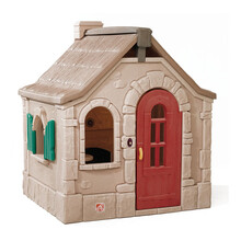 美国Step2晋阶原装进口儿童游戏屋游乐园大型塑料玩具屋宝宝室内户外仿真过家家小房子 795900 童话小屋