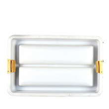 仔猪补料槽模具 圆形双胞胎小猪食槽模具保育床用水泥料槽模具 长方形料槽模具