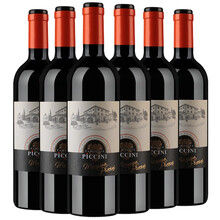 国际	【名庄PICCINI】意大利原瓶进口红酒 彼奇尼酒庄帆魅蓝干红葡萄酒整箱750ML*6