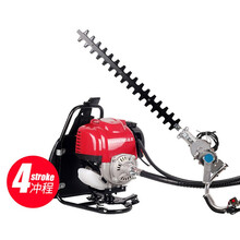 战农（ZHANNONG） 四冲程背负绿篱机双刀汽油修剪机剪茶机重修绿篱剪单刀机动篱笆剪园林绿化剪 140四冲程背式普通双刀