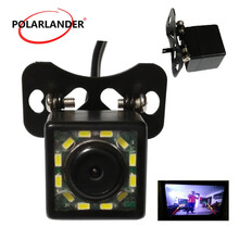 通用防水方头12LED灯车载摄像头夜视  汽车后视摄像头170度的广视角