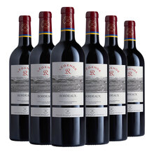 拉菲(LAFITE)传奇波尔多 赤霞珠干红葡萄酒 750ml*6瓶 整箱装 法国进口红酒