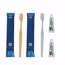 赞晨浴帽酒店宾馆一次性牙具软毛牙刷 宾馆一次性洗漱用品 海洋蓝牙膏牙刷400