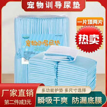 狗狗尿垫宠物尿片狗尿不湿宠物用品泰迪猫兔隔尿垫加厚 M码 45*60强吸款 100片