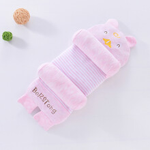 婴儿枕头0-1-3岁定型枕儿新生儿宝宝头型枕头 定型枕(粉)