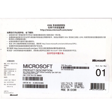 微软（Microsoft） win7 windows7 操作系统盘 家庭普通版 COEM简包装 中文版 32位光盘