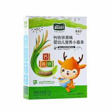 稻田村婴儿面条 宝宝辅食面条婴儿 婴幼儿小面条 钙铁锌原味