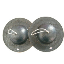 7寸24-40CM川钹 川剧锣鼓黑钹大头镲大帽镲 法器青铜钹 乐器铙钹 10寸33厘米