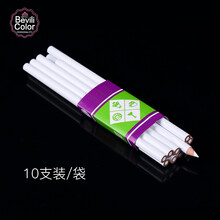 薇林点钻点珠笔贴水钻常用美甲工具白色笔芯圆钻DIY快速点钻笔 10支（白色）