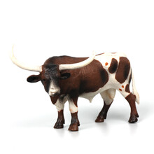 玛奇乐（MECHILE）仿真野生动物模型动物园玩具套装女孩男孩儿童生日礼物 奶牛