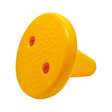 幼儿园平衡独角凳家用感觉统合儿童独角椅凳子 感统训练器材独脚凳早教运动玩具 黄色