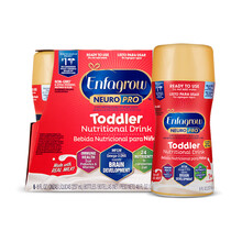 美国原装进口 美赞臣(MeadJohnson) 美版 Enfamil配方婴儿液体奶/水奶3段(12个月以上) 237ml*6瓶/组