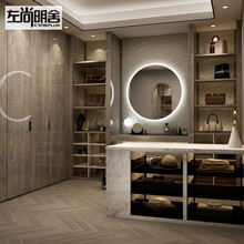 左尚明舍 全屋定制 客厅空间玄关柜客厅柜门厅柜茶室现代简约电视柜隔断柜 预付金 预约免费设计