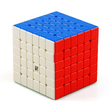 YJ御龙2M三阶魔方玩具 专业专用磁力御魄M二阶御速M四阶御创M五阶魔方 永骏御世M六阶彩色【磁力版】