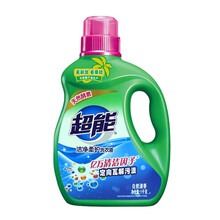 超能2kg洁净柔护洗衣液1千克天然800g自然清香亿万清洁因子定向瓦解污渍 1千克*1桶