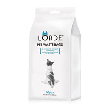 LORDE里兜 狗狗拾便袋50片装 遛狗夹便袋 捡屎袋 铲屎器 狗屎夹 宠物外出用品 干湿垃圾 垃圾分类