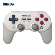 八位堂 8BitDo SN30 Pro+ 游戏手柄无线手机PC电脑任天堂NS Switch/Lite游戏机steam电视体感精英蓝牙 象牙白